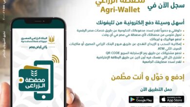 ادفع فواتيرك وحوَّل أموالك بكل بسهولة مع محفظة Agri wallet من البنك الزراعي المصري