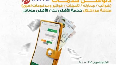 البنك الأهلي المصري يتيح سداد المدفوعات الحكومية بسهولة وأمان عبر خدمة E-Finance