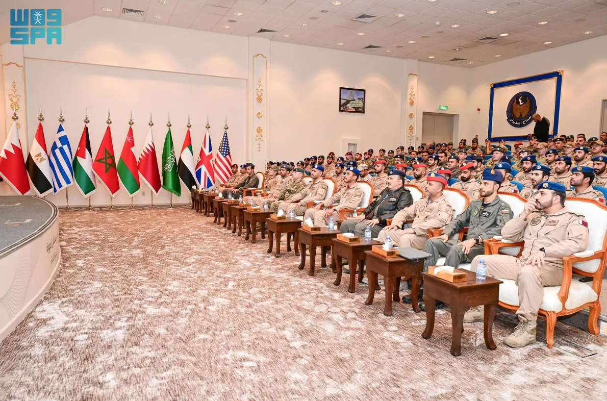 انطلاق مناورات التمرين الجوي المختلط “طويق 4” في قاعدة الأمير سلطان الجوية بمشاركة مصر