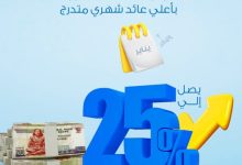 البنك الاهلي الكويتي – مصر يتيح وديعه الـ 3 شهور بأعلي عائد شهري متدرج يصل الي 25%