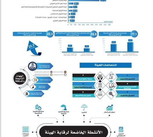 الرقابة المالية: 20.9 مليار جنيه حجم التمويلات العقارية خلال 10 أشهر