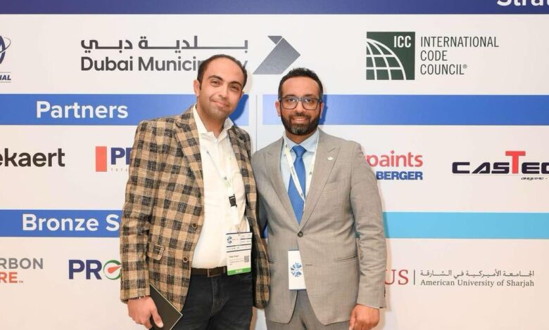 نقابة المهندسين تشارك في مؤتمر “from gray to green” بالإمارات