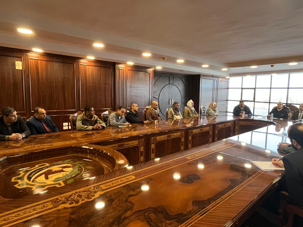 غرفة سوهاج التجارية تعقد اجتماعًا مع شعبة الخضار والفواكة لمتابعة توافر السلع في رمضان