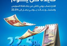 بعائد 22.5% يصرف يوميا.. تفاصيل ومزايا حساب يومي كاش من بنك قناة السويس