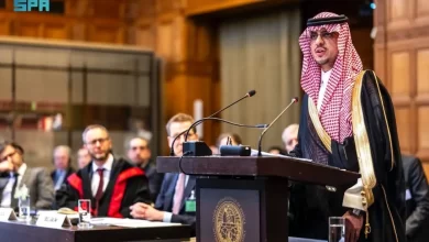 المملكة تشارك في جلسة محكمة العدل الدولية بشأن الوضع الإنساني في فلسطين
