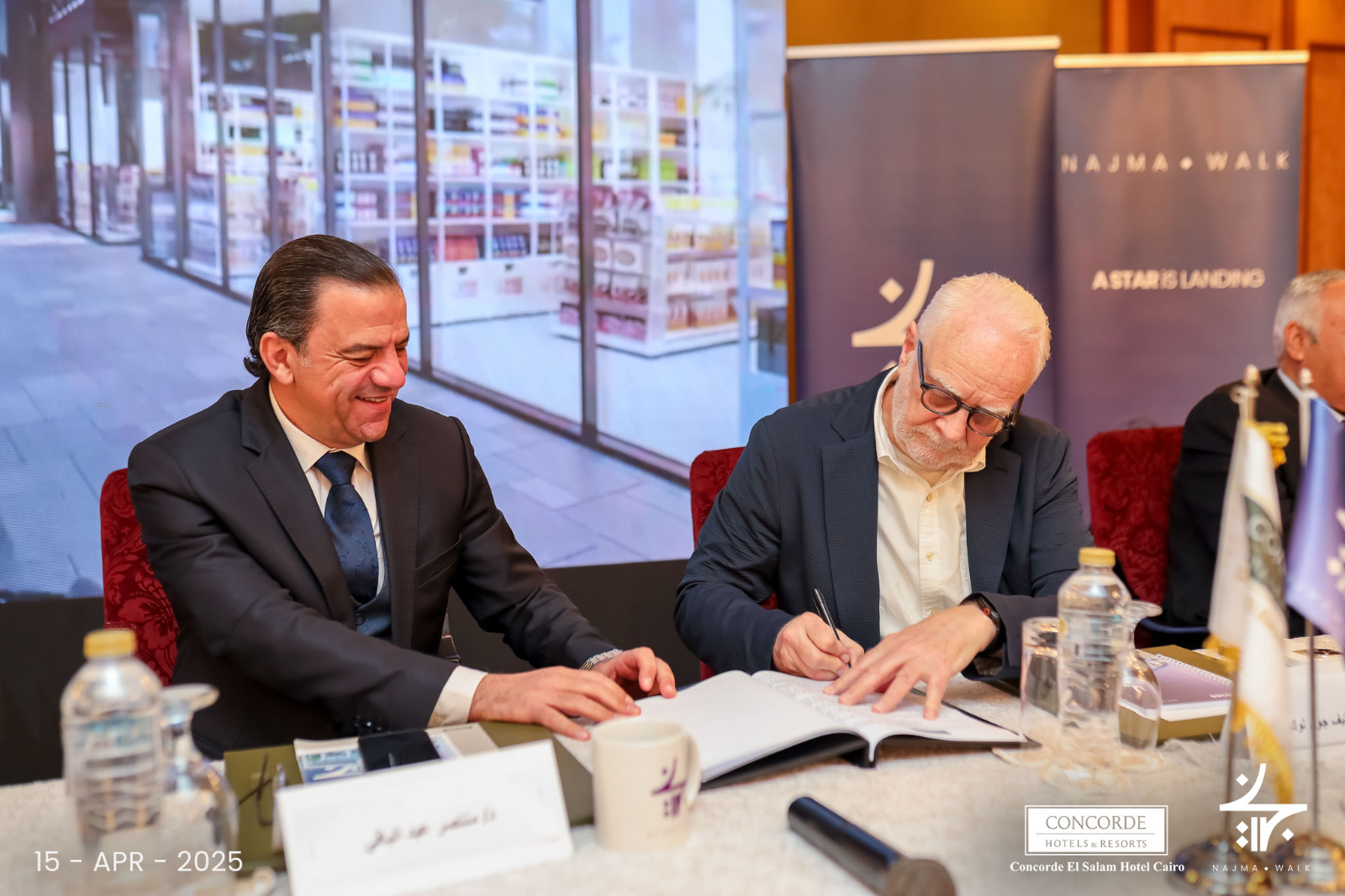 شركة «Najma Walk» تتعاقد مع مجموعة فنادق «Concord» لتقديم خدمات الإدارة الفندقية بمشروعها بالقاهرة الجديدة