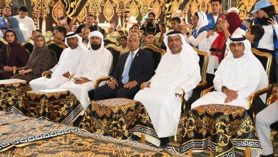 وزير الشباب والرياضة ومسؤولي مؤسسة زايد العليا لذوي الهمم يشهدون انطلاق قافلة زايد الخيرية