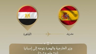 عبدالعاطي يتوجه إلى مدريد للمشاركة في الاجتماع الوزاري لمجموعة مدريد بشأن القضية الفلسطينية