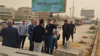 نائب رئيس هيئة المجتمعات العمرانية يتابع خطة تطوير محور 26 يوليو