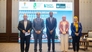 بنك الطعام المصري يعقد الندوة الخامسة من سلسلة ربط السياسات التنموية بالأدلة العلمية لمناقشة الزراعة الذكية مناخيًا
