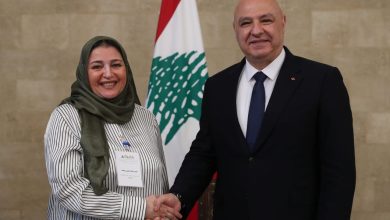 عبير عصام من القصر الجمهوري في بيروت: لبنان في أمان.. ومصر جسر الدعم والتنمية للأشقاء