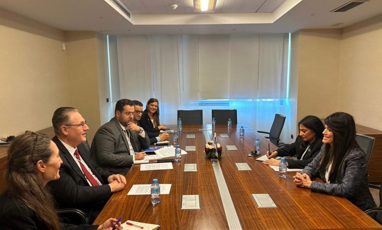 مباحثات حول استعدادات انعقاد المؤتمر الدولي الرابع لتمويل التنمية بإسبانيا مباحثات حول استعدادات انعقاد المؤتمر الدولي الرابع لتمويل التنمية بإسبانيا