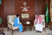 سفير السعودية لدى مصر يستقبل المديرة الإقليمية لبرنامج الأغذية العالمي