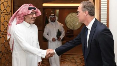 الحصيني يستقبل سفير جمهورية ⁧‫لاتفيا‬⁩ لدى مصر
