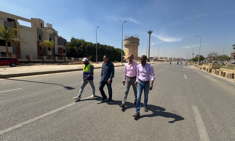 بدء أعمال تطوير شارع التسعين الشمالي بالقاهرة الجديدة بدء أعمال تطوير شارع التسعين الشمالي بالقاهرة الجديدة