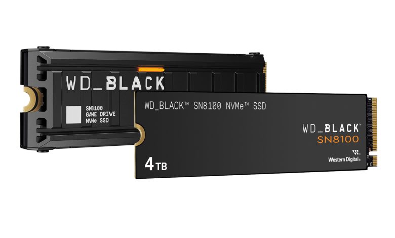 Sandisk® تطلق أسرع وحدة تخزين SSD في العالم بتقنية الجيل الخامس PCIe – SN8100 منWD_BLACK  
