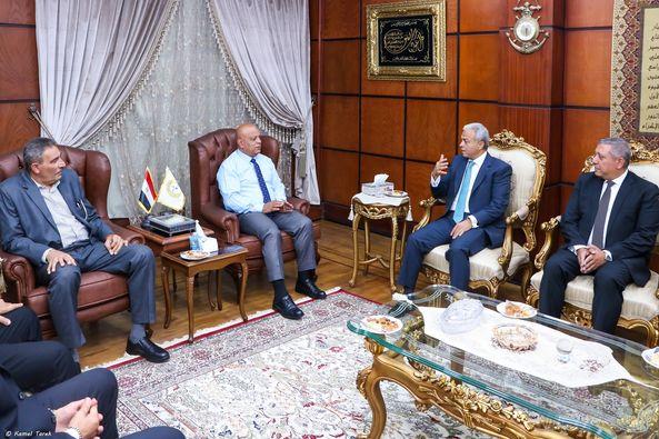 وفد بنك قناة السويس يزور ميناء دمياط لبحث تعزيز التعاون المشترك وفد بنك قناة السويس يزور ميناء دمياط لبحث تعزيز التعاون المشترك