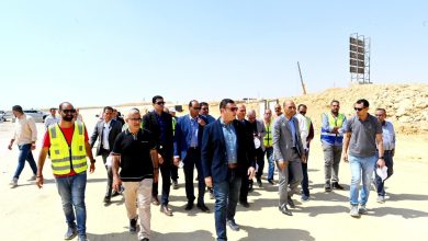 الشربيني يتفقد مشروعات المرافق والطرق الجارية بالامتداد الجنوبي بالقاهرة الجديدة