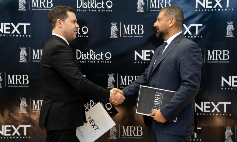 شركة MRB القابضة تتولى تسكين وإدارة وتشغيل مشروع District 9 بالتعاون مع NEXT Developments بمدينة 6 أكتوبر شركة MRB القابضة تتولى تسكين وإدارة وتشغيل مشروع District 9 بالتعاون مع NEXT Developments بمدينة 6 أكتوبر
