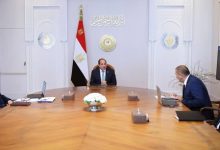 السيسي يطلع على تطورات حركة الملاحة بقناة السويس