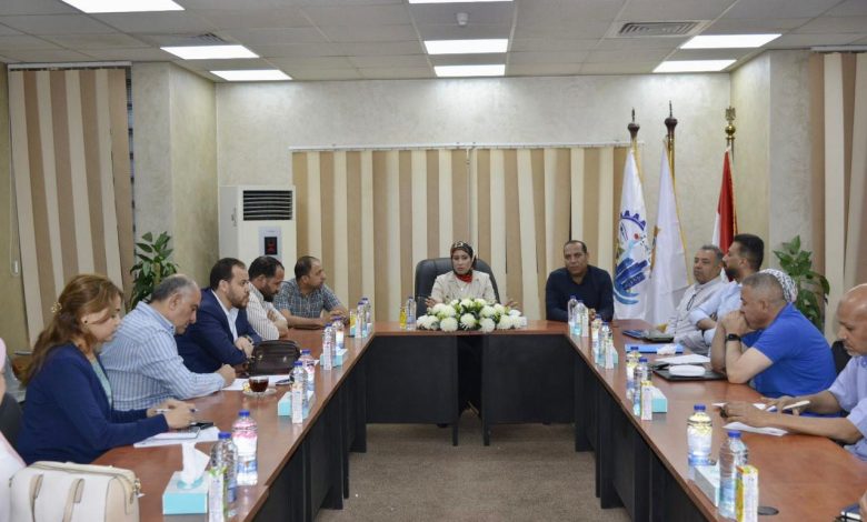 جهاز مدينة السويس الجديدة يبحث فرص التعاون مع مستثمري الحي الصناعي لتعزيز بيئة الاستثمار جهاز مدينة السويس الجديدة يبحث فرص التعاون مع مستثمري الحي الصناعي لتعزيز بيئة الاستثمار