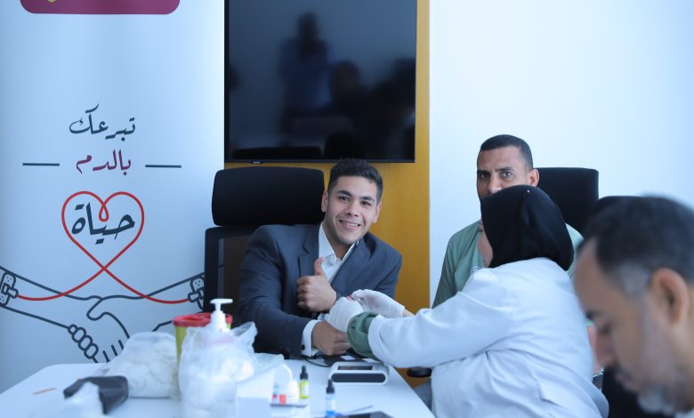 بنك مصر يُطلق حملة جديدة للتبرع بالدم تحت شعار “مبادرة العطاء.. تبرعك بالدم حياة” بنك مصر يُطلق حملة جديدة للتبرع بالدم تحت شعار “مبادرة العطاء.. تبرعك بالدم حياة”