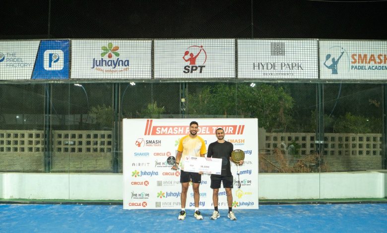 هايد بارك ترعى واحدة من أكبر بطولات البادل في مصر “Smash Padel Tour” دعماً للشباب والرياضة هايد بارك ترعى واحدة من أكبر بطولات البادل في مصر “Smash Padel Tour” دعماً للشباب والرياضة