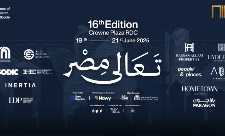 انطلاق معرض عقارات النيل بالرياض الخميس المقبل بمشاركة 25 شركة انطلاق معرض عقارات النيل بالرياض الخميس المقبل بمشاركة 25 شركة