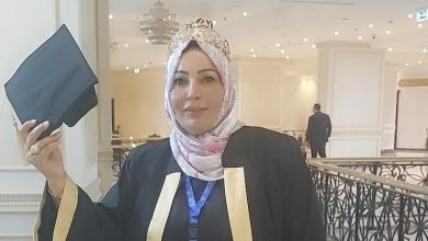 تكريم الإعلامية مريم سعيد في مؤتمر “المرأة العربية قيادة وريادة”