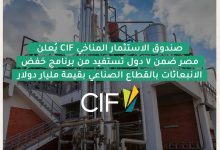 اختيار مصر ضمن 7 دول للاستفادة من برنامج صندوق الاستثمار في المناخ CIF لخفض الانبعاثات بالقطاع الصناعي 