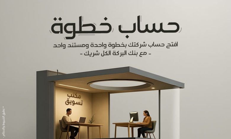 بنك البركة يطرح حساب “خطوة” لأصحاب المشروعات الصغيرة بعائد 3% بنك البركة يطرح حساب “خطوة” لأصحاب المشروعات الصغيرة بعائد 3%