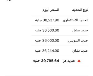 أسعار الحديد