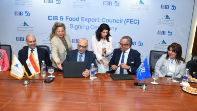 البنك التجاري الدولي يوقع شراكة استراتيجية مع “المجلس التصديري للصناعات الغذائية” لدعم المصدرين حتى 2027
