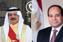 السيسي يبحث مع ملك البحرين التصعيد الإقليمي ويحذر من اتساع الصراع بين إسرائيل وإيران