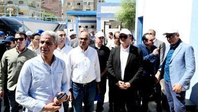 وزير الإسكان يتفقد مشروعات مياه الشرب بالعدوة في المنيا