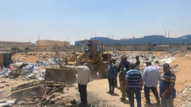 جهاز 6 أكتوبر يواصل حملاته الموسعة لإزالة بؤر الفرز والغرف العشوائية في المناطق الصناعية والسكنية