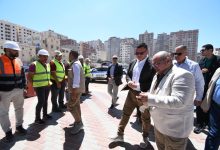 وزير الإسكان يتفقد مشروع “كوبرى 45” .. وتوجيهات بدفع العمل وتوفير مسطحات خضراء 