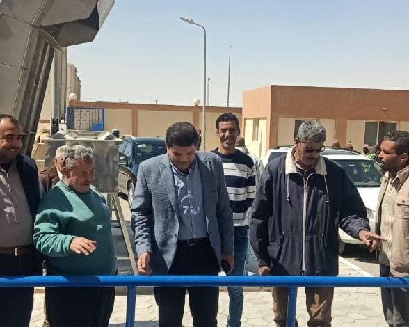 رئيس المنيا الجديدة يتابع سير العمل بمنظومة مياه الشرب والصرف الصحي رئيس المنيا الجديدة يتابع سير العمل بمنظومة مياه الشرب والصرف الصحي
