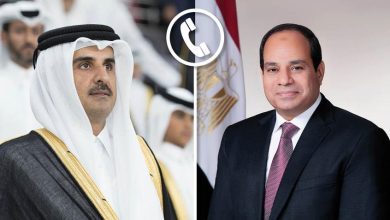  السيسي يُجري اتصالًا بأمير قطر ويؤكد دعم مصر لسيادة الدوحة وإدانة الهجمات الإيرانية