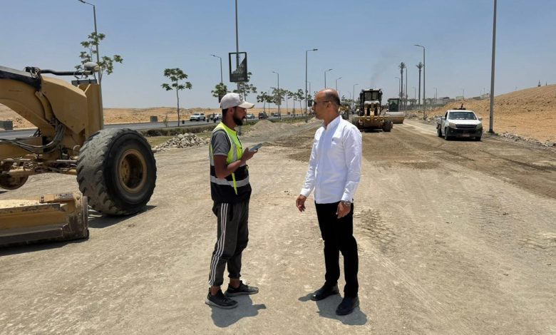 رئيس جهاز القاهرة الجديدة يتابع أعمال تطوير محور التسعين الشمالي رئيس جهاز القاهرة الجديدة يتابع أعمال تطوير محور التسعين الشمالي