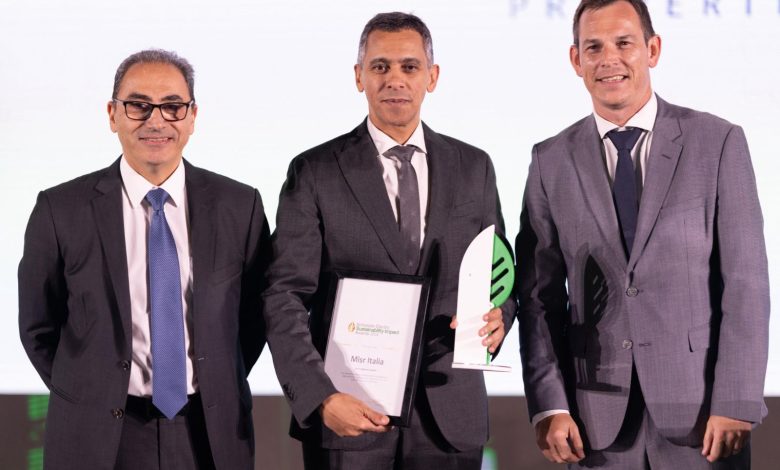 مصر إيطاليا العقارية تفوز بجائزة شنايدر إلكتريك للاستدامة 2024 في الشرق الأوسط وأفريقيا مصر إيطاليا العقارية تفوز بجائزة شنايدر إلكتريك للاستدامة 2024 في الشرق الأوسط وأفريقيا