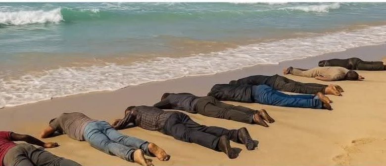 مصرع 8 مصريين غرقًا قبالة السواحل الليبية مصرع 8 مصريين غرقًا قبالة السواحل الليبية