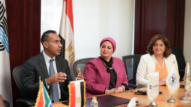 بالصور.. بنك قناة السويس يستقبل وفد اتحاد «ساسبو» الجنوب إفريقي لتعزيز التعاون النقابي والمصرفي