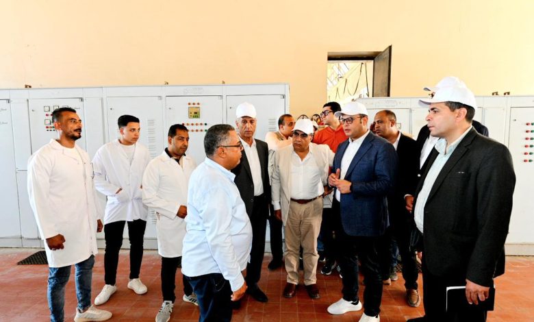 شريف الشربيني: محطة مياه بلقاس تمثل نقلة نوعية في خدمات الشرب بالدقهلية