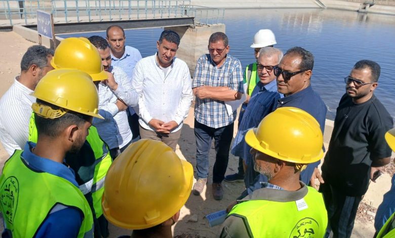 مسئولون يتفقدون مشروعات الصرف الصحي والطرق بمدينة بني سويف الجديدة مسئولون يتفقدون مشروعات الصرف الصحي والطرق بمدينة بني سويف الجديدة