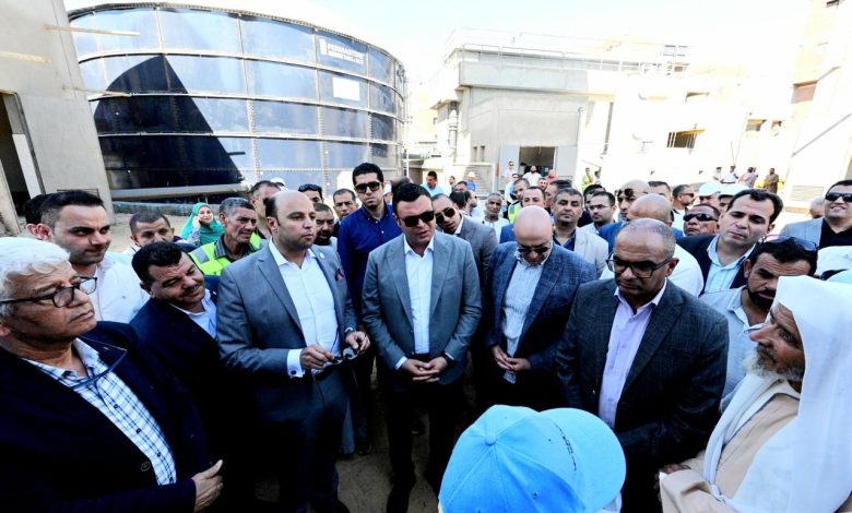 وزير الإسكان ومحافظ بني سويف يتفقدان محطة مياه شرب “الفقاعي” بمركز ببا وزير الإسكان ومحافظ بني سويف يتفقدان محطة مياه شرب “الفقاعي” بمركز ببا