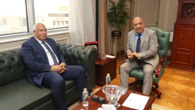 وزير الكهرباء ومحافظ الوادي الجديد يبحثان تعزيز وتأمين التغذية الكهربائية بالمحافظة