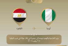 وزير الخارجية والهجرة يتوجه إلى نيجيريا في مستهل جولة بغرب أفريقيا
