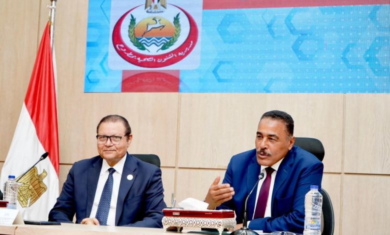 محافظ مطروح: GAHAR تلعب دورا محوريا في تأهيل المنشآت الصحية وفق المعايير الدولية لتوفير رعاية صحية آمنة محافظ مطروح: GAHAR تلعب دورا محوريا في تأهيل المنشآت الصحية وفق المعايير الدولية لتوفير رعاية صحية آمنة