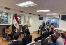 وزير الخارجية يلتقي بالجالية المصرية في نيويورك 